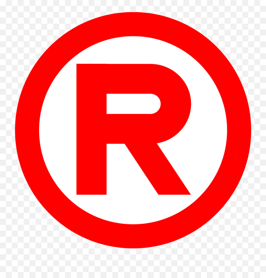 Red Trademark - Registered Trademark Vector Emoji,Nba Emoji App