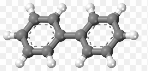Biphenyl Molecule Planar Ball - Emoji