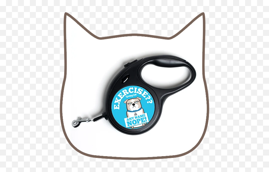 Grumpy Cat Personalised Gifts - Leash Emoji,Grumpy Cat Emoji Android