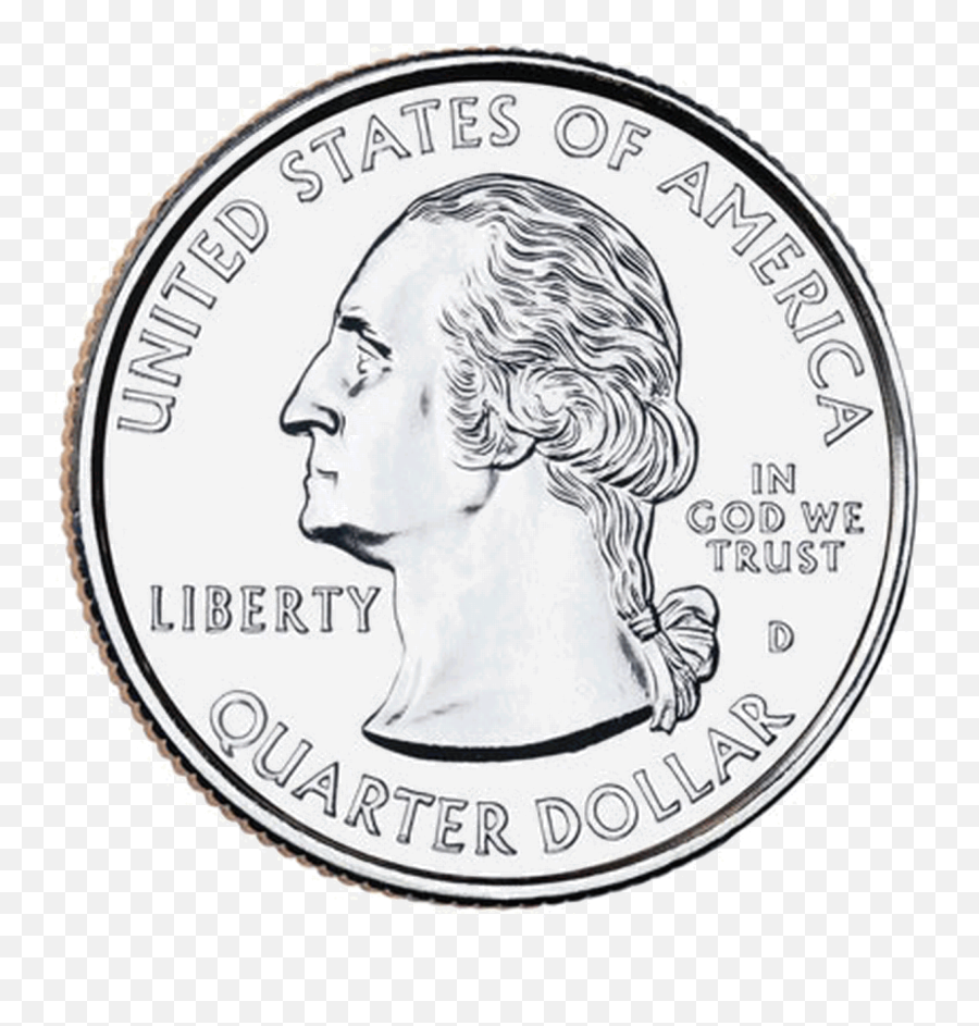 Heads Coin Clipart - Quarter Clipart Emoji,Penny Emoji