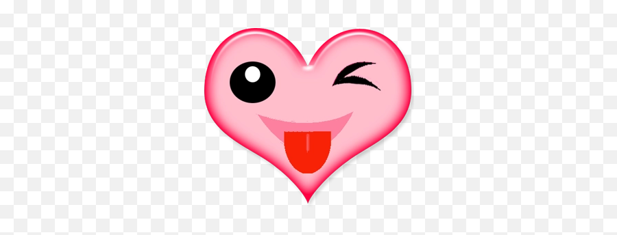 Wink By Sonam On Dribbble - Heart Emoji,Wink Emoji Transparent