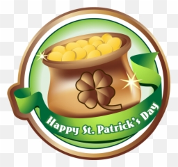 Pot Of Gold Clipart - Clipart Of St Day Emoji,Pot Of Gold Emoji