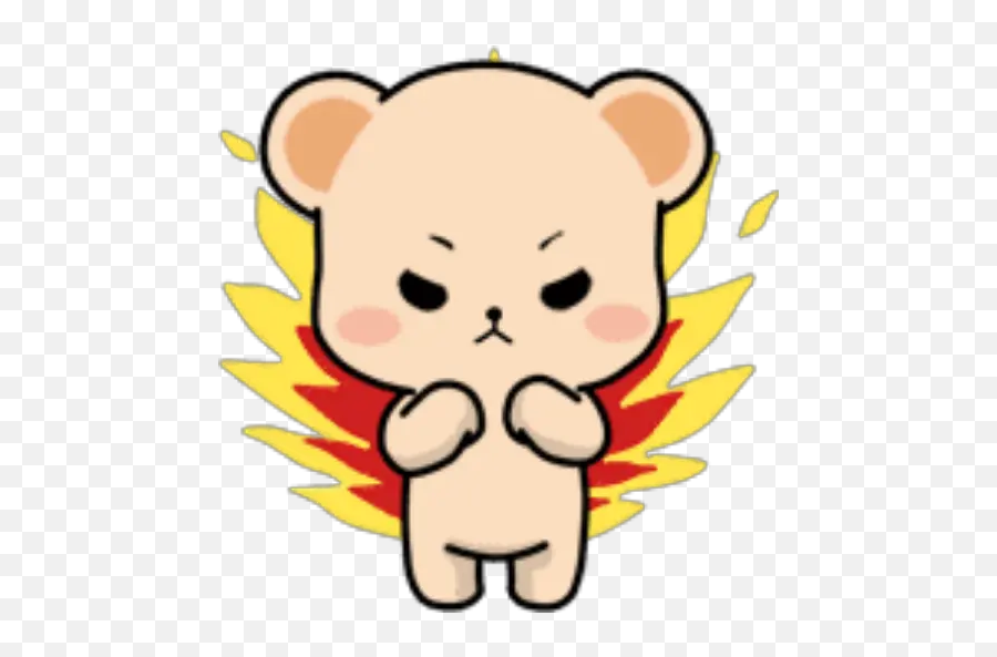 Bebee Tiny Bear Emoji - Whatsapp Cartoon,Bear Emoji Android