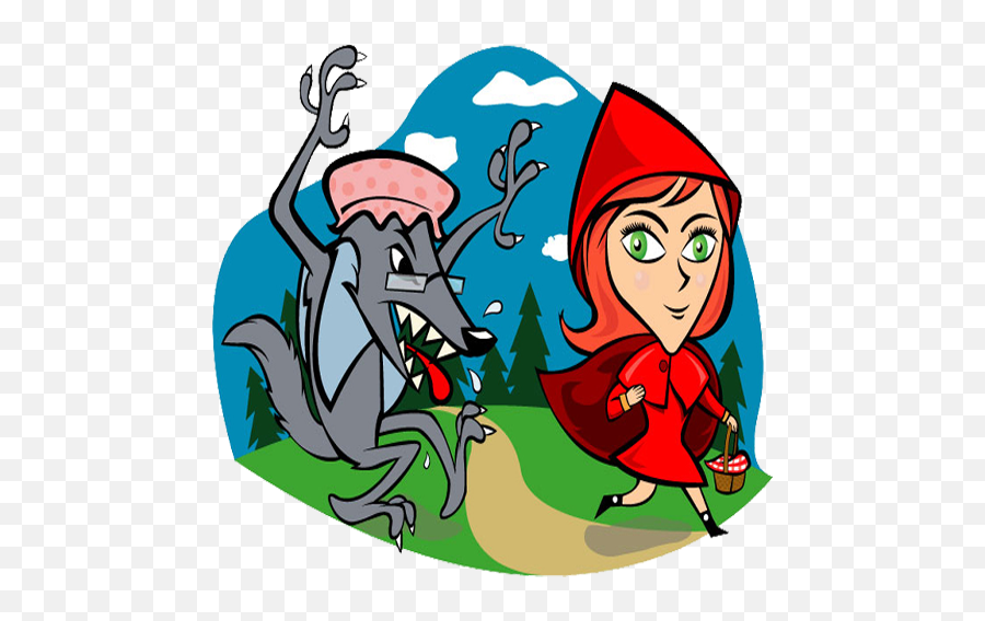 The Emoticon App U003d Free Android App Market - Mr Wolf Little Red Riding Hood Emoji,Teacher Emoticons