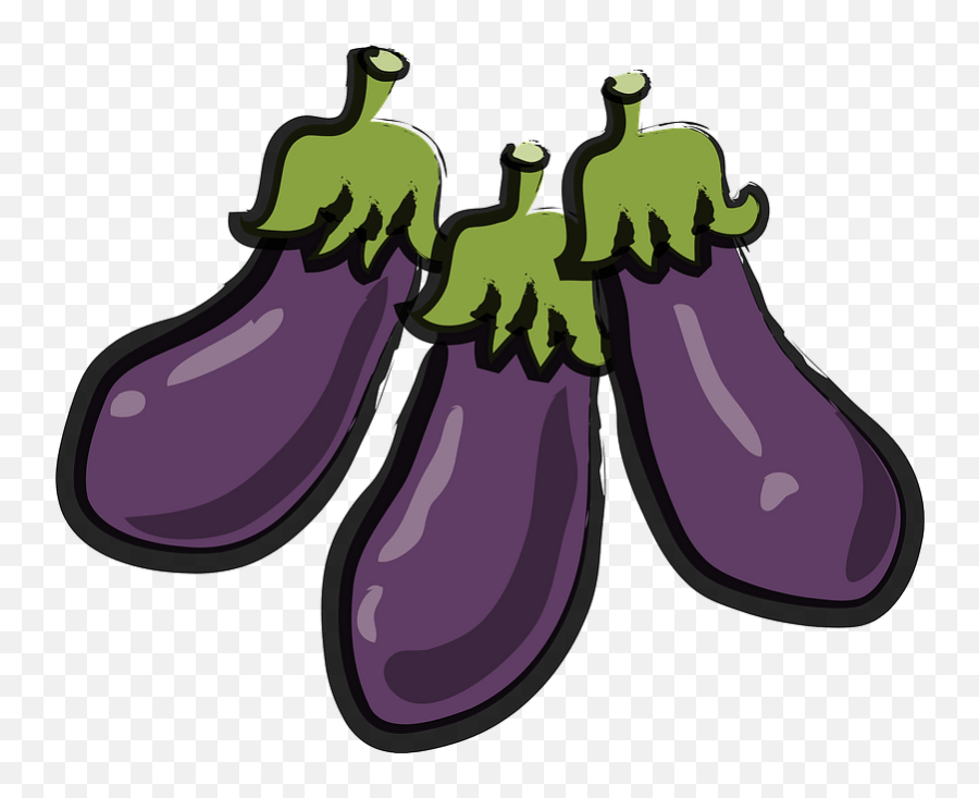Eggplants Clipart Free Download Transparent Png Creazilla - Fitness Nutrition Emoji,Eggplant Emoji Png