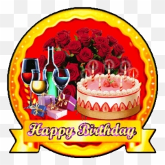 Happy Birthday Cake Images - Love Birthday Wishes For Girlfriend Emoji,Facebook Cake Emoji