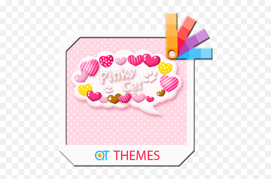 Pinky Cat Xperia Theme On Google Play Reviews Stats - For Party Emoji,Pinky Emoji