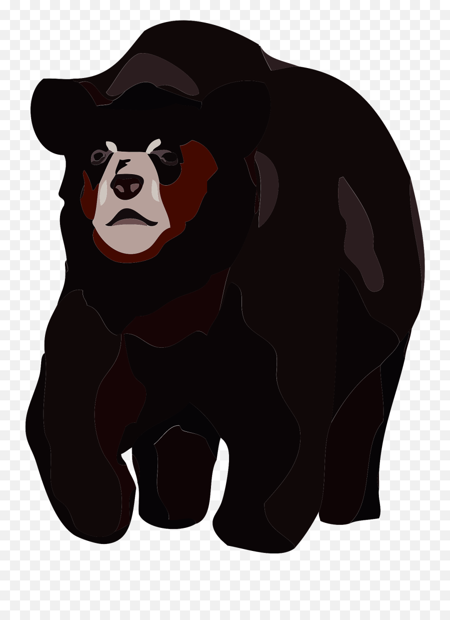 American Black Bear Clipart Free Download Transparent Png - Animal Figure Emoji,Emoji Bears
