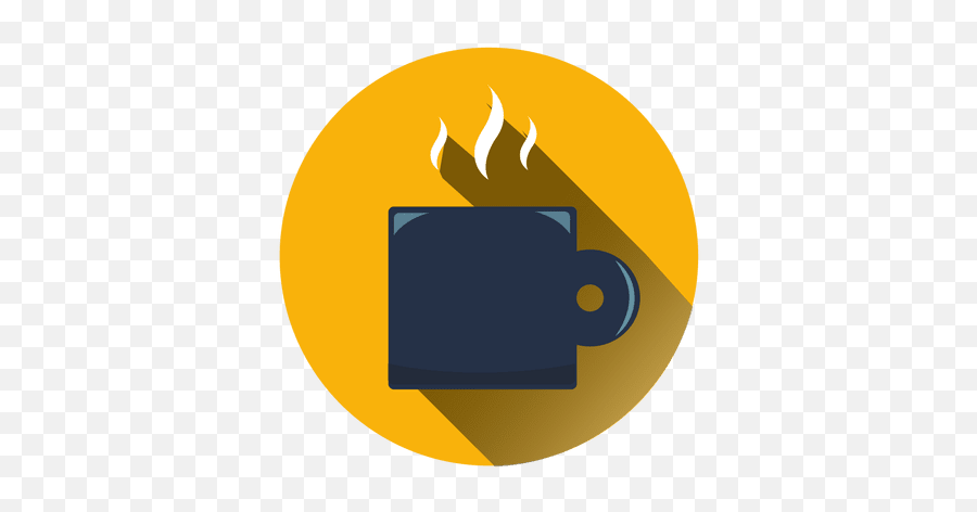Coffee Mug Round Icon - Language Emoji,Coffee Poodle Emoji