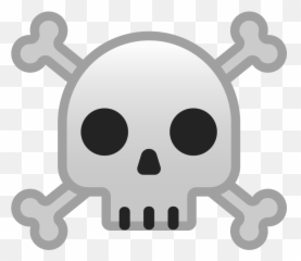 Skull And Crossbones Icon - Monument Emoji