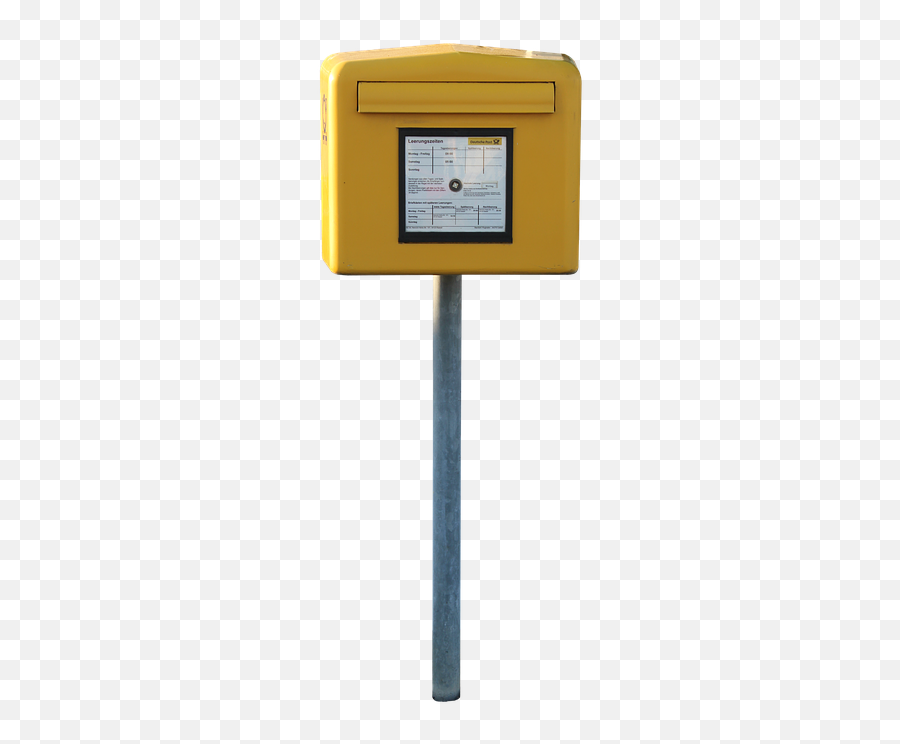 Mailbox Post Mail Box - Letter Box Emoji,Empty Box Emoji