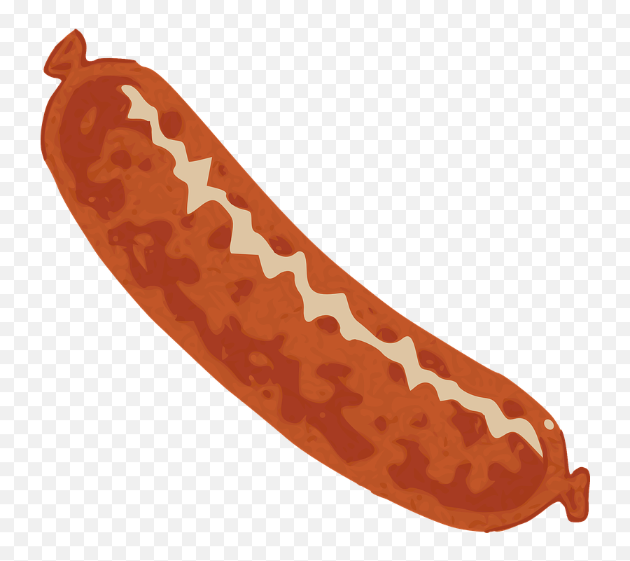 Svin Vektorgrafikk - Sausage Clipart Emoji,Bacon Emoji