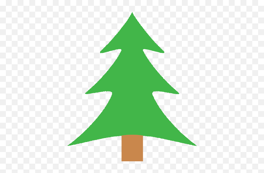 Evergreen Tree Emoji For Facebook - Christmas Tree,Emoji Tree