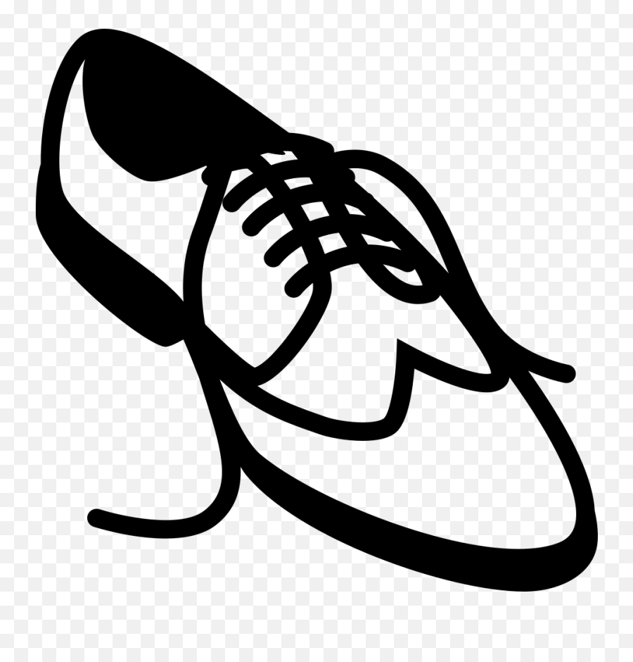 Emojione Bw 1f45e - Clip Art Emoji,Shoe Emoji