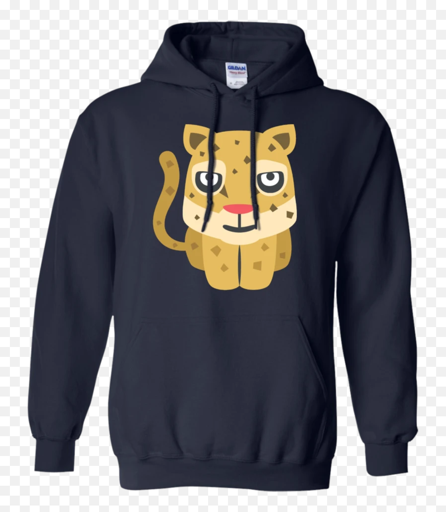 Leopard Emoji Hoodie - Hoodie,Leopard Emoji