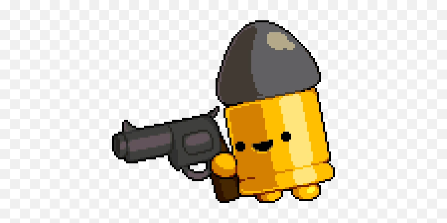 Bullet Kin - Cartoon Emoji,Bullet Emoticon