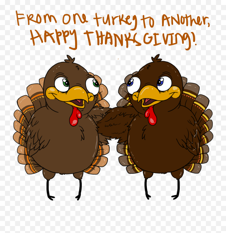 Image Clipart Happy Thanksgiving 2019 - Happy Thanksgiving From One Turkey To Another Emoji,Turkey Emojis