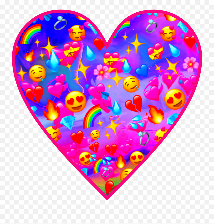 Background Heart Emoji Cute - Heart,Heart Emoji Art