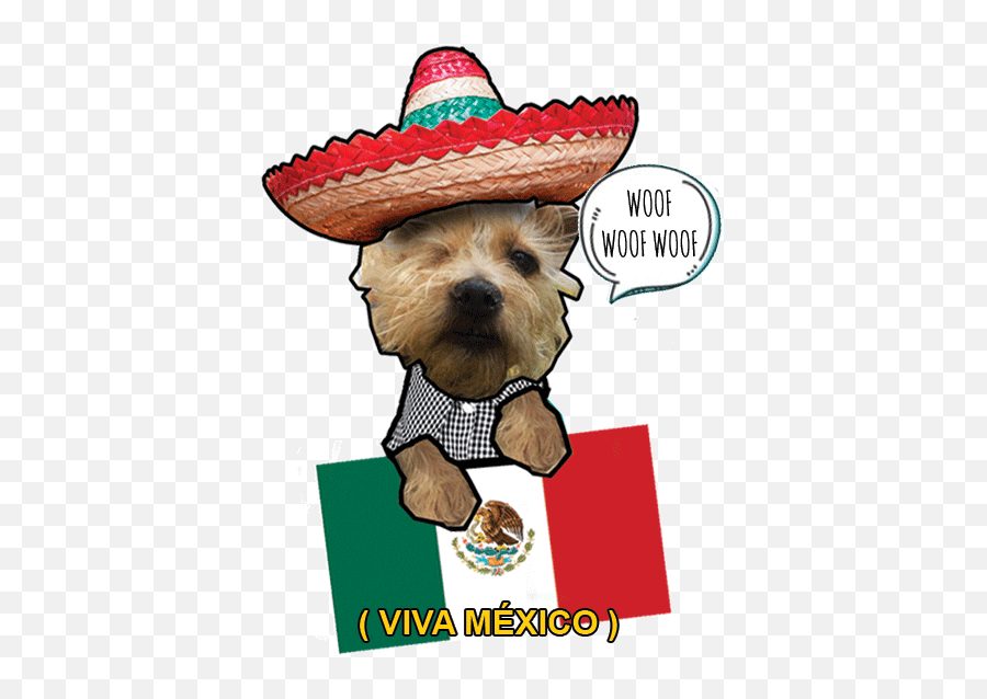 Dog Hms Nxi Stickers For Android Ios - Gif De La Independencia De Mexico Emoji,Bye Dog Emoji