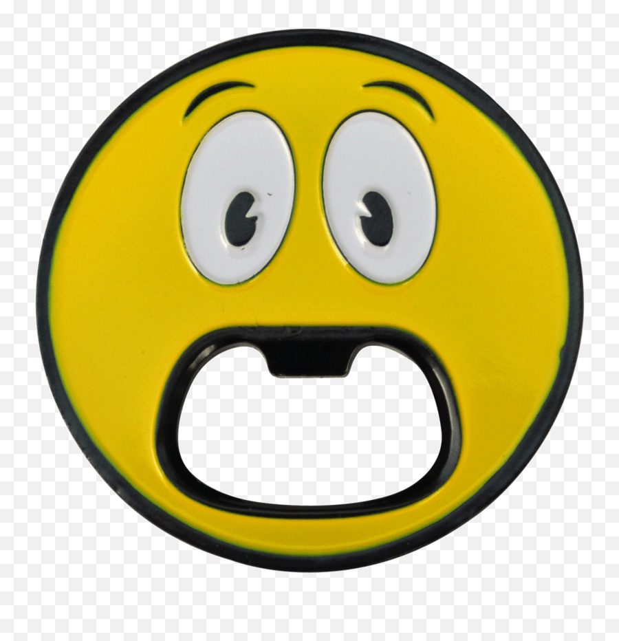 Smiley Face Bottle Opener Ball Marker Hat Clip Emoji,Naked Emoji
