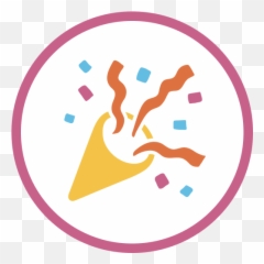 Cheer - Party Clipart Transparent Background Emoji,Cheer Emoji