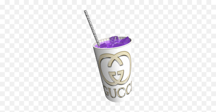 Gucci Lean Freetoedit - Gucci Sticker Purple Emoji,Lean Cup Emoji