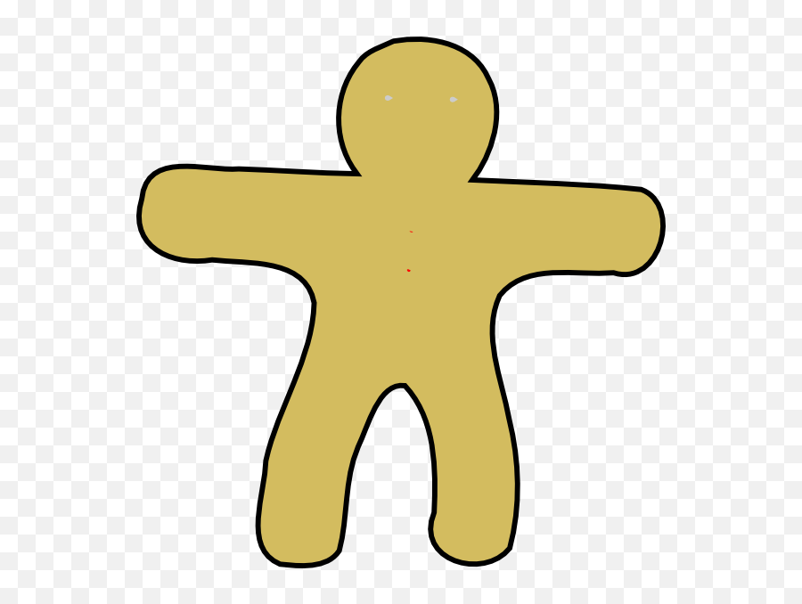 Clipart Gingerbread Man - Gingerbread Man Emoji,Gingerbread Man Emoji