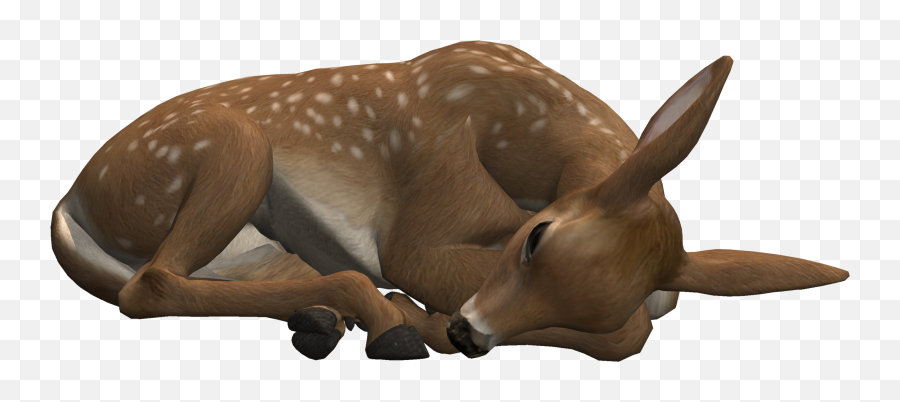 Deer Easter Animal Antler Woman With - Deer Laying Down Silhouette Emoji,Emoji Laying Down