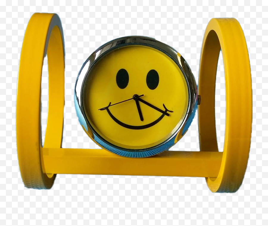 Smiley Table Clock - Smiley Emoji,Teary Emoji