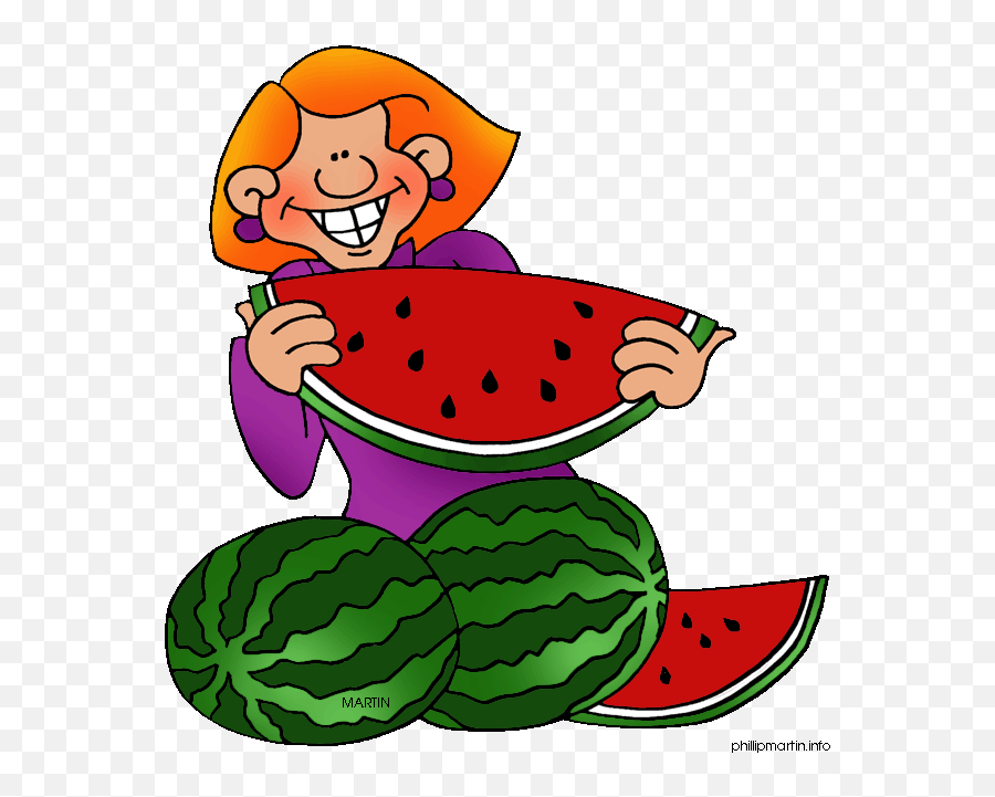 Image Cartoon Watermelon Clip Art Clipartcow 2 - Clipartix Watermelon Clip Art Emoji,Watermelon Emoji
