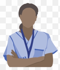 Nursing Associate Arms Folded Sitting - Clip Art Emoji