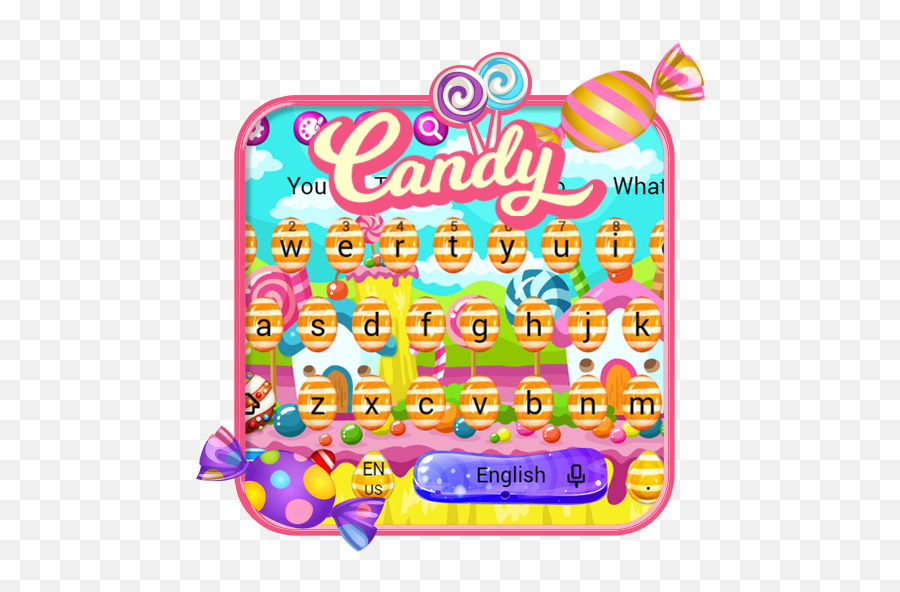 Sweet Candy Keyboard Theme U2013 Programme Op Google Play - Clip Art Emoji,Cotton Candy Emoji