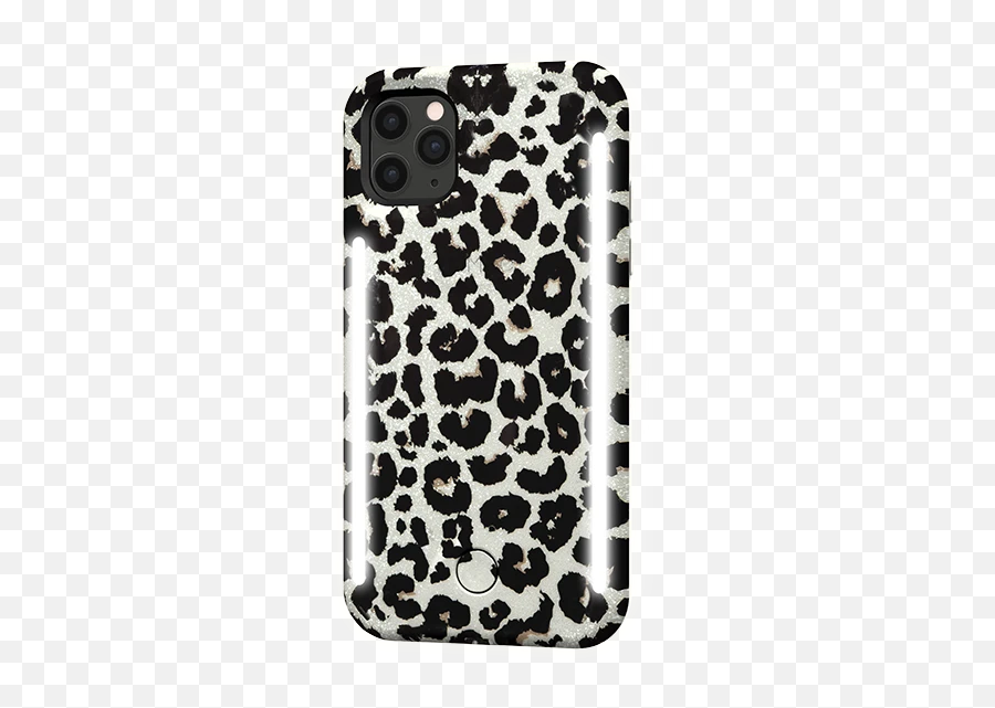 Leopard Iphone 11 Pro Max Case - Selfie Light Case Coque Lumee Iphone 11 Emoji,Camera Emoji Iphone