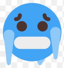 Cold - Clip Art Emoji,Cold Emoticons
