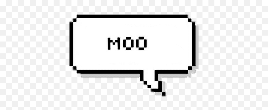 Cow Moo Retro Rpg Game Speechbubble Freetoedit - Computer Science Stickers Emoji,Rpg Emoji