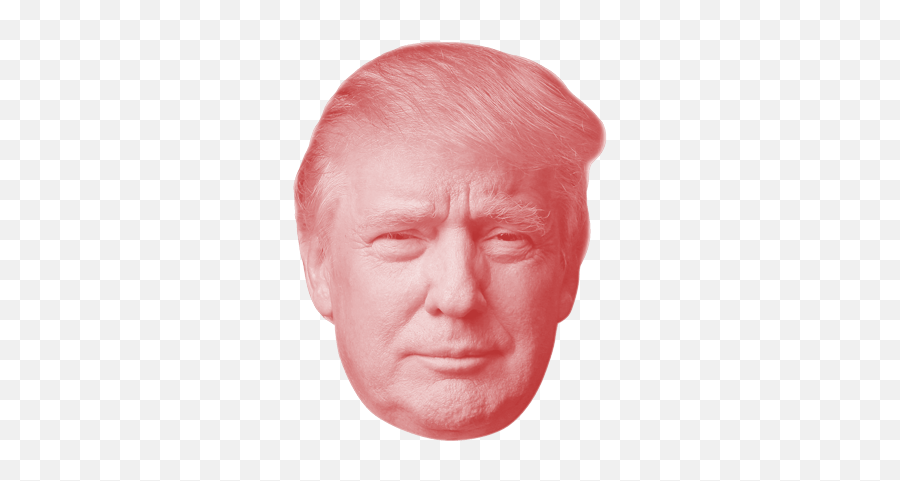 Trump Smiling Transparent Png Clipart - Transparent Trump Head Png Emoji,Trump Laughing Emoji
