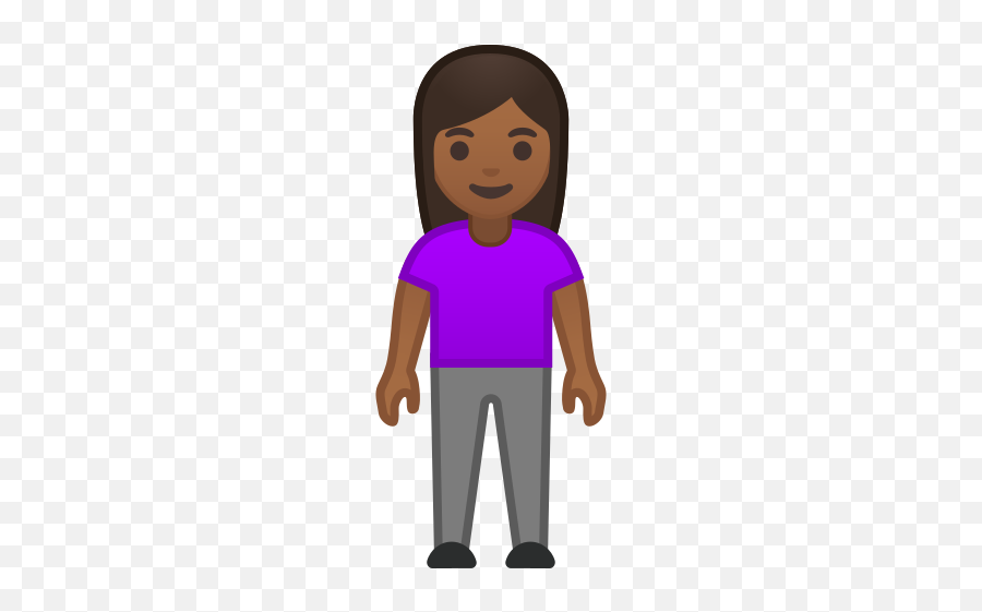 Medium - Free Clipart Person Standing Emoji,Cross Arm Emoji