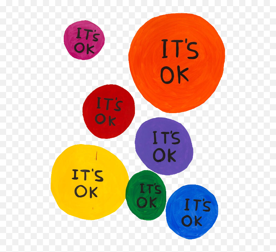 Kidcore Rainbow Ok Okay Lgbt Lgbtq Circle Aesthetic Tum - David Shrigley Ok Emoji,Okay Symbol Emoji