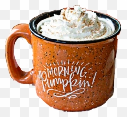 Pumpkin Spice Cinnamon Sticker - Hot Chocolate Mug Fall Emoji
