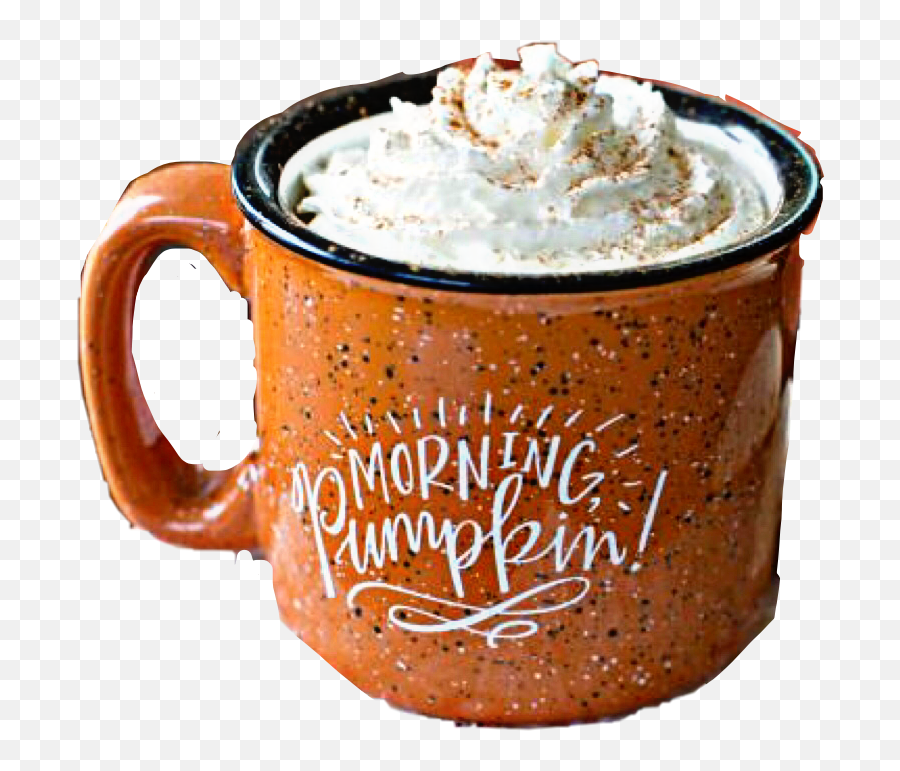 Pumpkin Spice Cinnamon Sticker - Hot Chocolate Mug Fall Emoji,Beverage Emoji