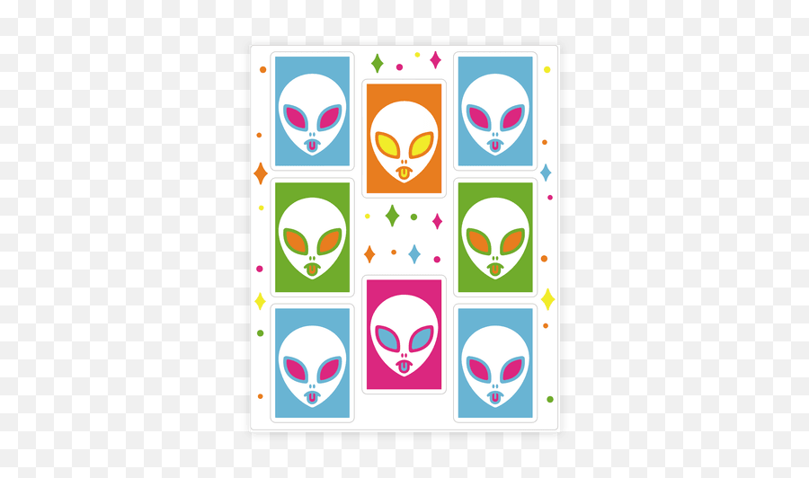 Alien Stickers Sticker And Decal Sheets Lookhuman - For Adult Emoji,Xenomorph Emoji