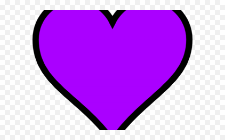 Hearts Clipart Purple - Purple Heart Png Download Full Purple Small Heart Emoji,Purple Heart Emoji Png