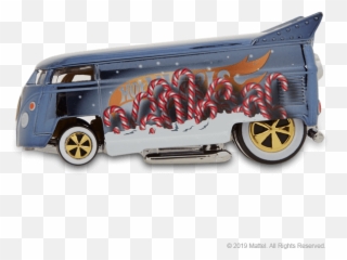 Rlc Exclusive Holiday Volkswagen Drag - Hot Wheels Bus Christmas Emoji
