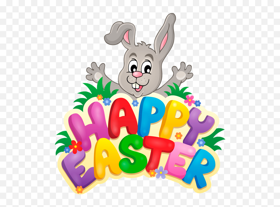 Happy Easter Bunny Png Clipart Picture - Clip Art Easter Emoji,Happy Easter Emoticons