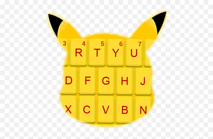 Cute Yellow Mouse Keyboard Theme - Izinhlelo Zokusebenza Ku Language Emoji,Kanye Emoji Copy And Paste