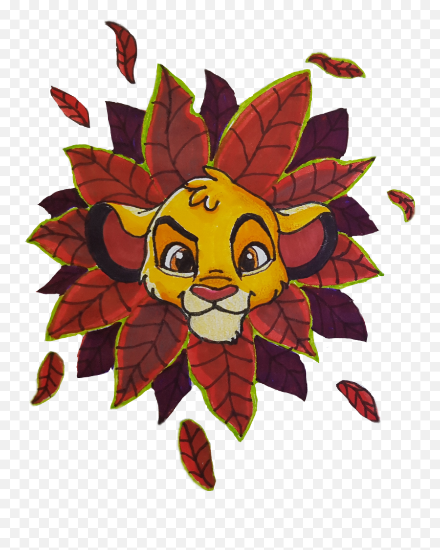 Simba Lionking Disney - Illustration Emoji,Lion King Emoji