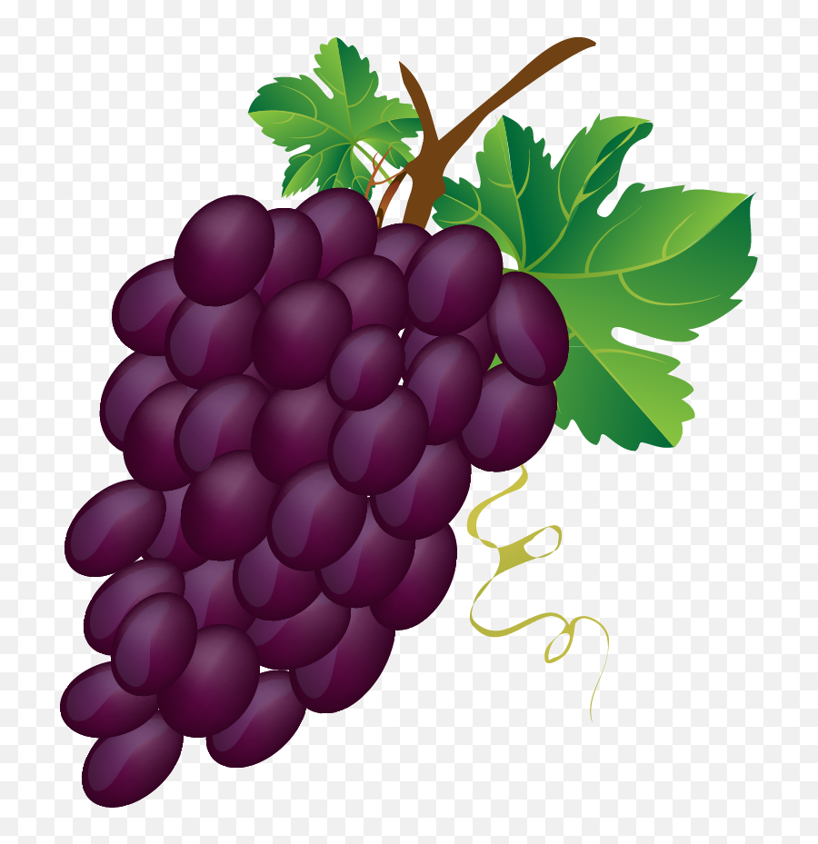 Grapes Free To Use Clip Art - Bunch Of Grapes Clipart Emoji,Grape Emoji