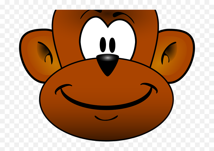 Cover Image - Monkey Head Cartoon Transparent Emoji,Monkey Covering Face Emoji