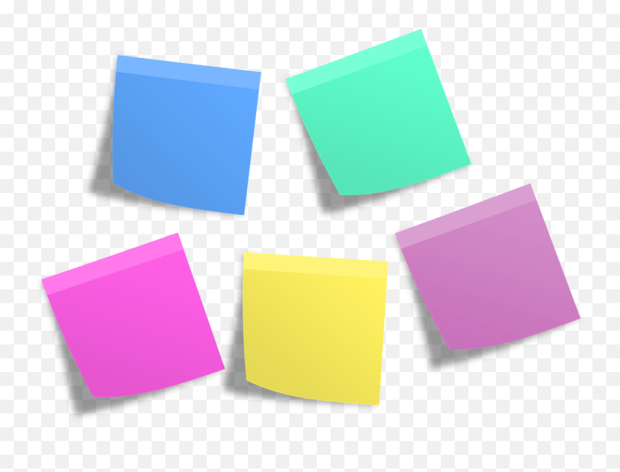 Post It Memos Notes Info Sticky Note - Post It Notes Transparent Emoji,Iphone Emojis List