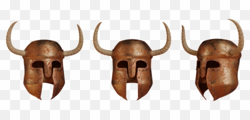 Helm Horns Viking Middle - Vikings Mid Age Helmet Emoji,Metal Horns Emoji
